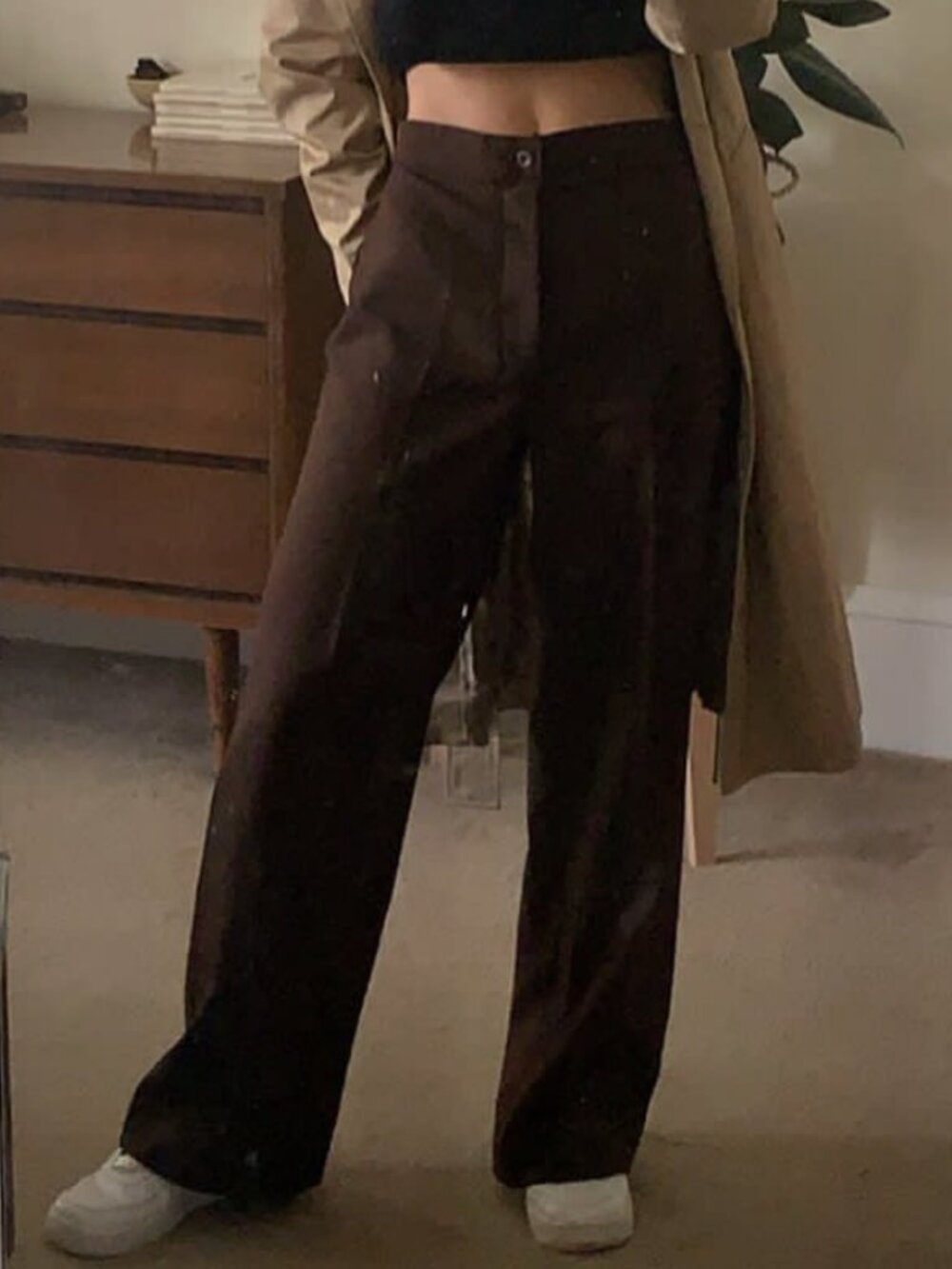 VINTAGE brown trouser